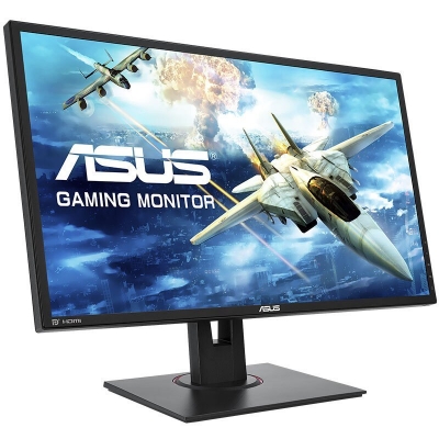 華碩（ASUS）MG248QE 24英寸顯示屏 144Hz 1ms響應(yīng)FreeSync 全高清電競(jìng)吃雞液晶顯示器（DP/HDMI/DVI接口）